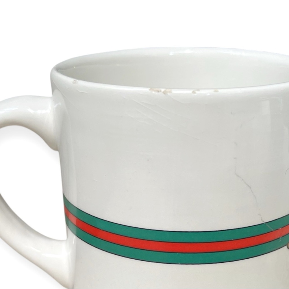 RARE Vintage 1980s Gucci Horse Bit Porcelain Coffee Cup Mug Made in Italy - Picture 11 of 11